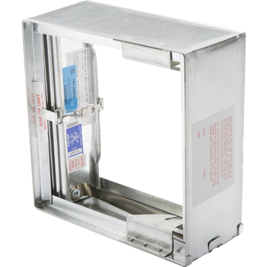 NAILOR INDUSTRIES NAILOR INDUSTRIES 1.5 Hour A Type Horizontal Static Curtain Fire Dampers (FL 165F)