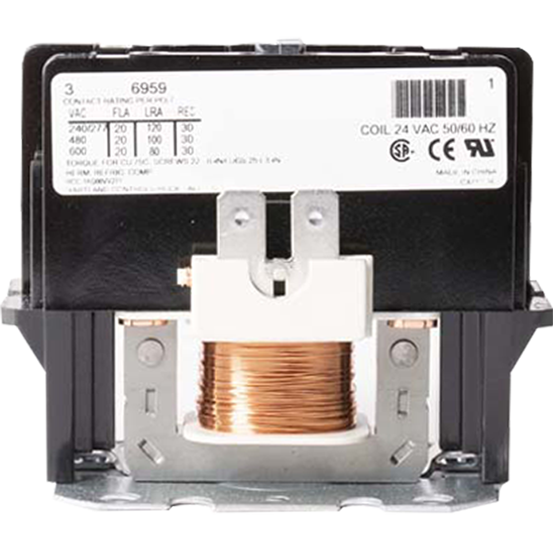 LUXAIRE LUXAIRE 1 Pole Contactor With Shunt