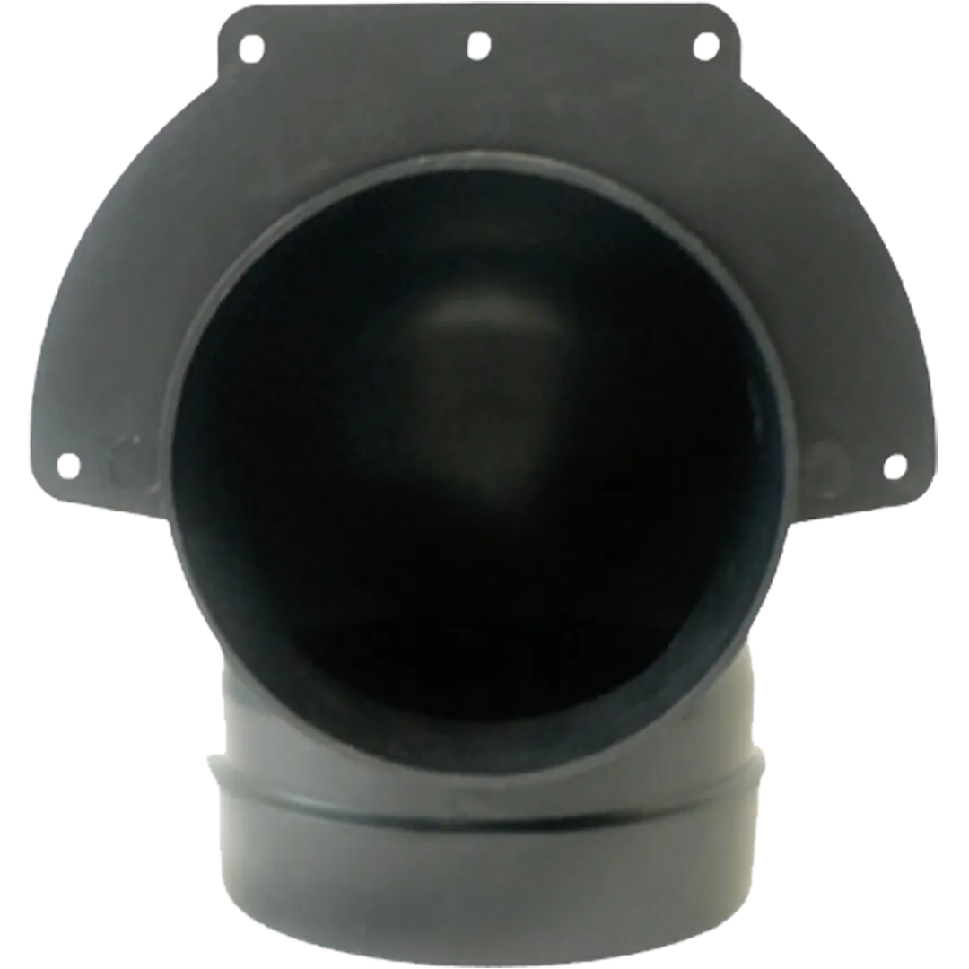 PRIMEX PRIMEX 90° Squeeze Elbow - Black PRIMEX PRIMEX 90° Squeeze Elbow - Black