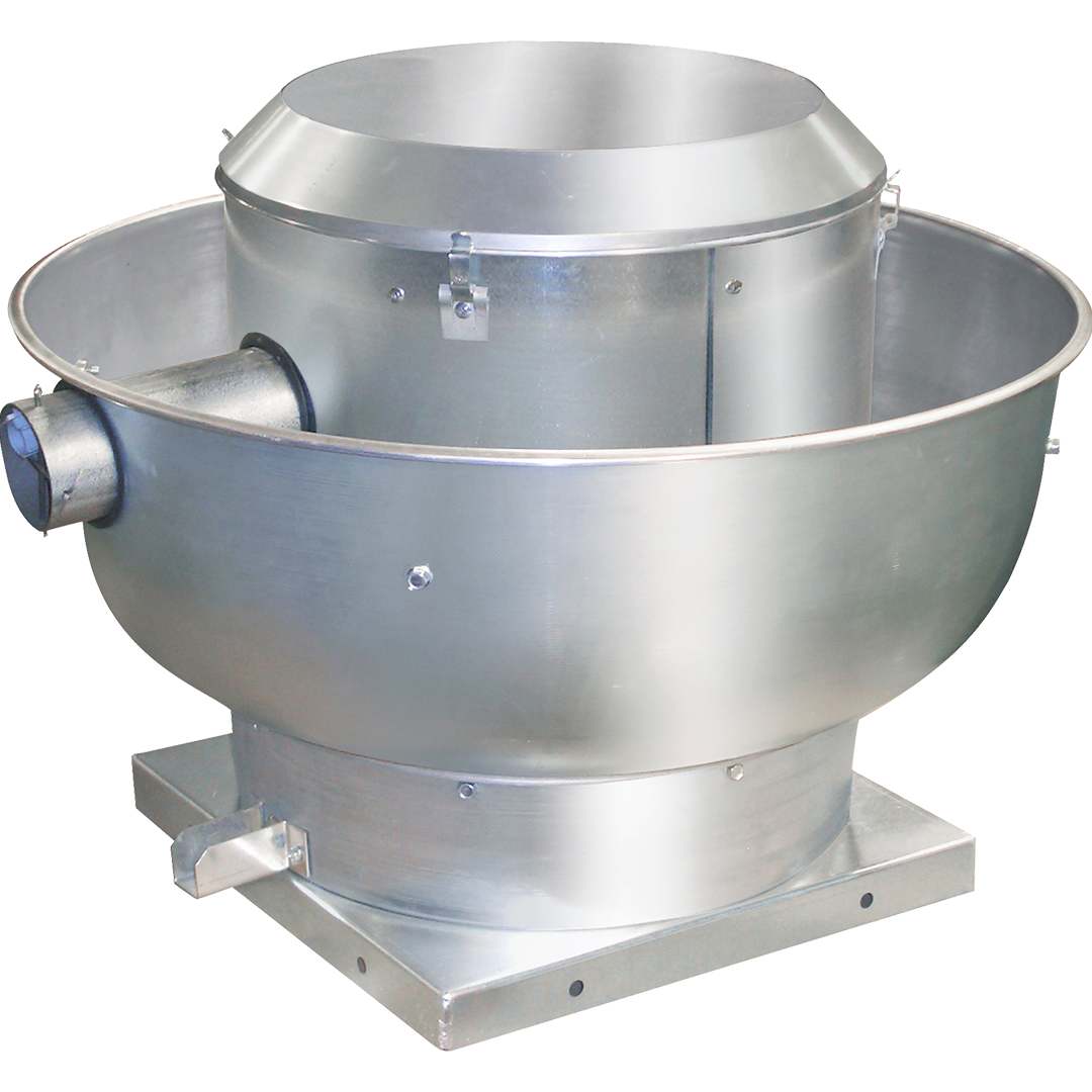 DELHI DELHI ALX-UB Upblast Belt Drive Spun Aluminum Exhauster