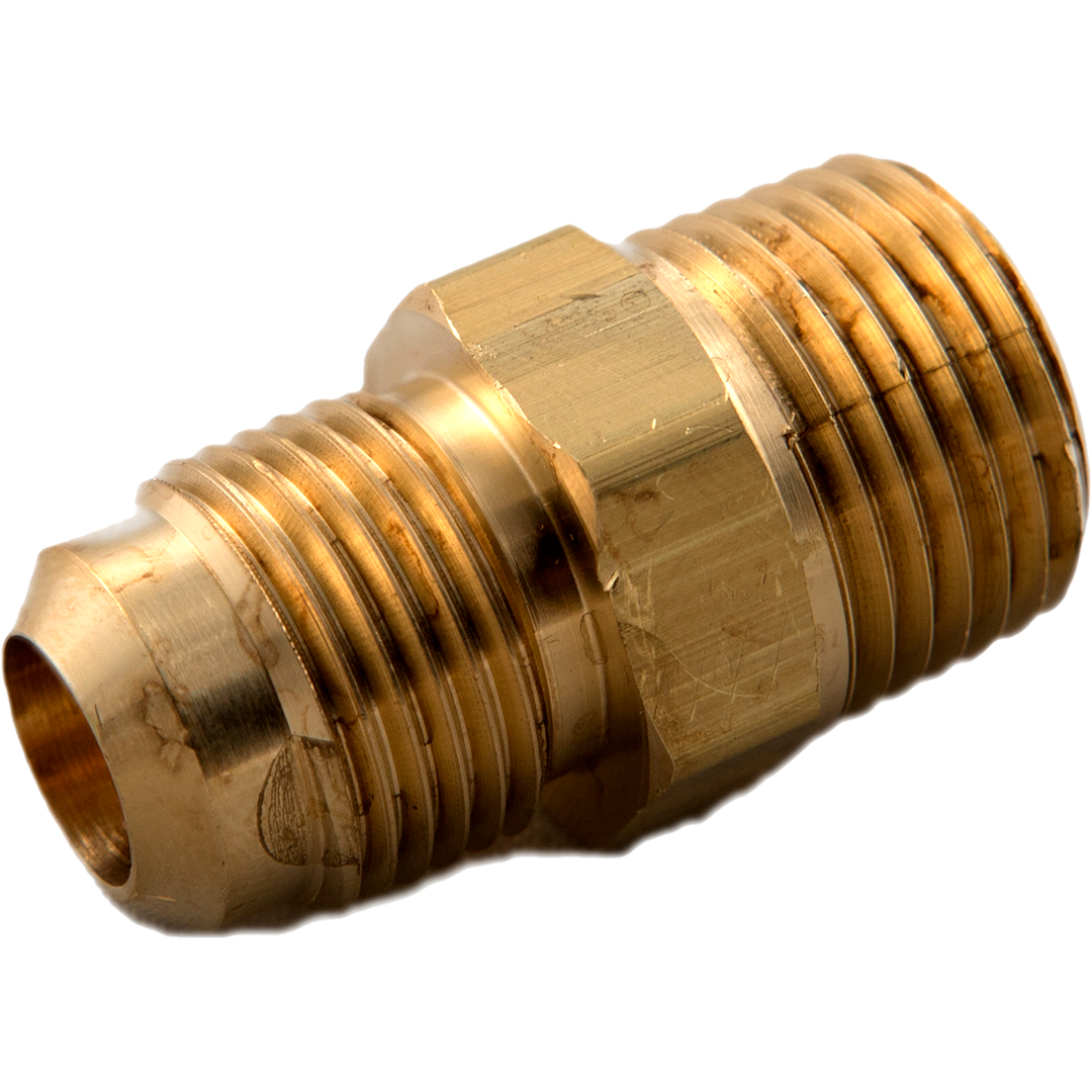 Brass Connectors - Flare x Male