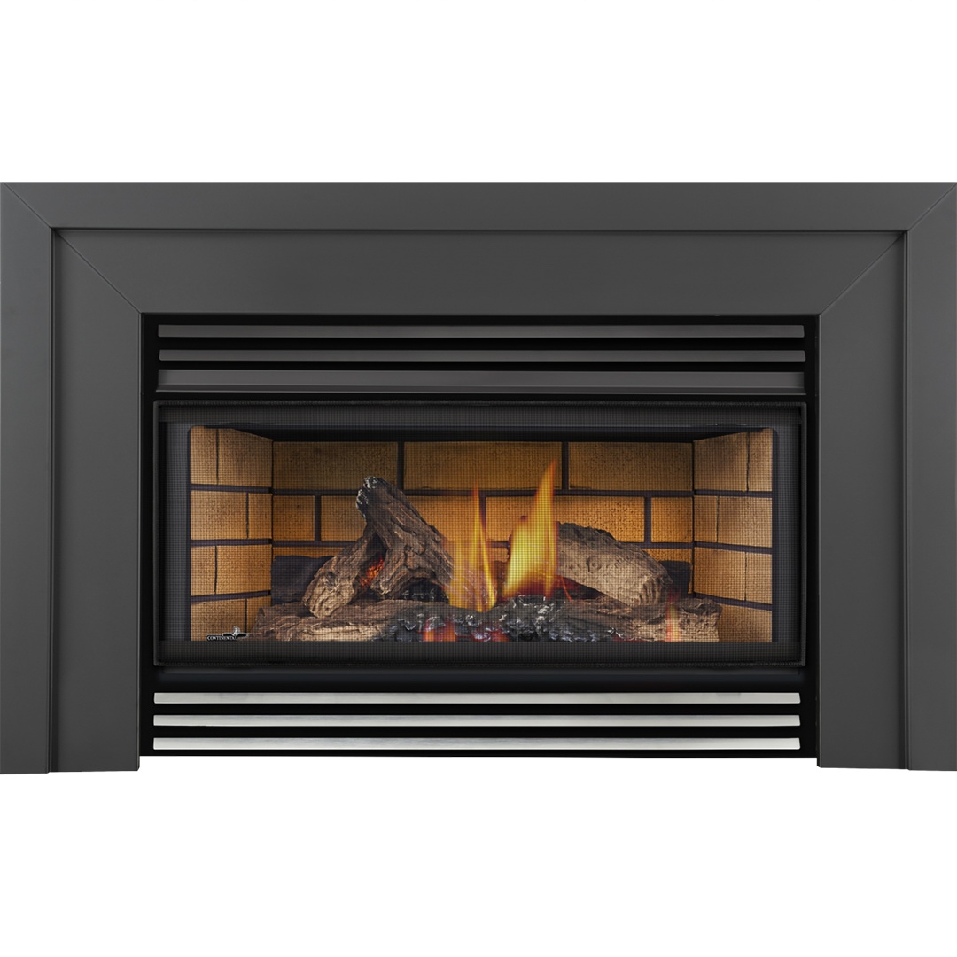 CONTINENTAL CONTINENTAL CBI360 Direct Vent Gas Fireplace Inserts