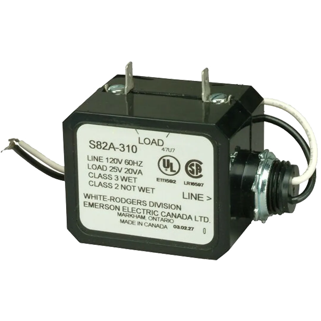 WHITE RODGERS WHITE RODGERS Energy Limiting Class 2 Hub Mount Transformers WHITE RODGERS WHITE RODGERS Energy Limiting Class 2 Hub Mount Transformers