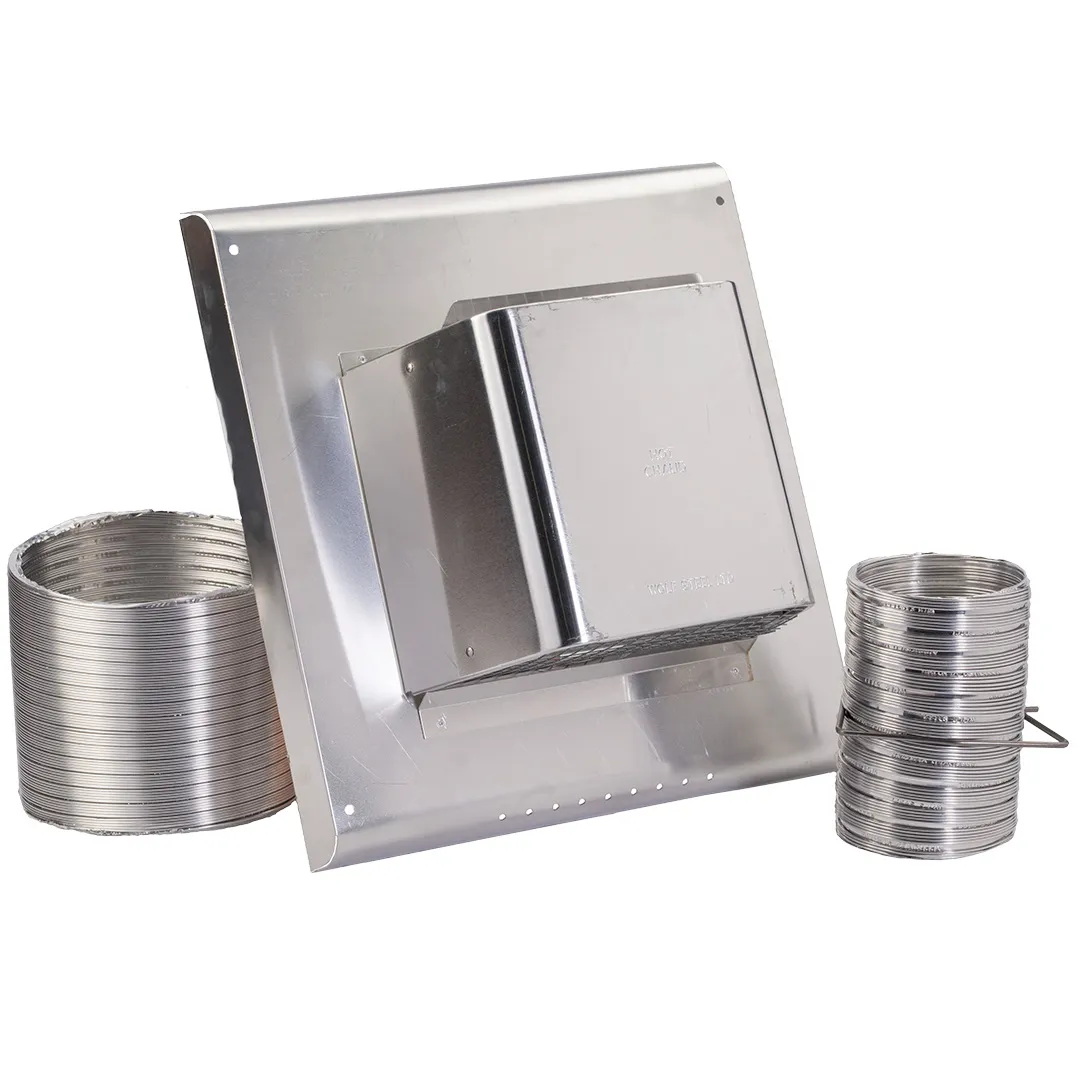CONTINENTAL Flexible Rear Vent Kit For 4" x 7" Direct Vent Fireplaces