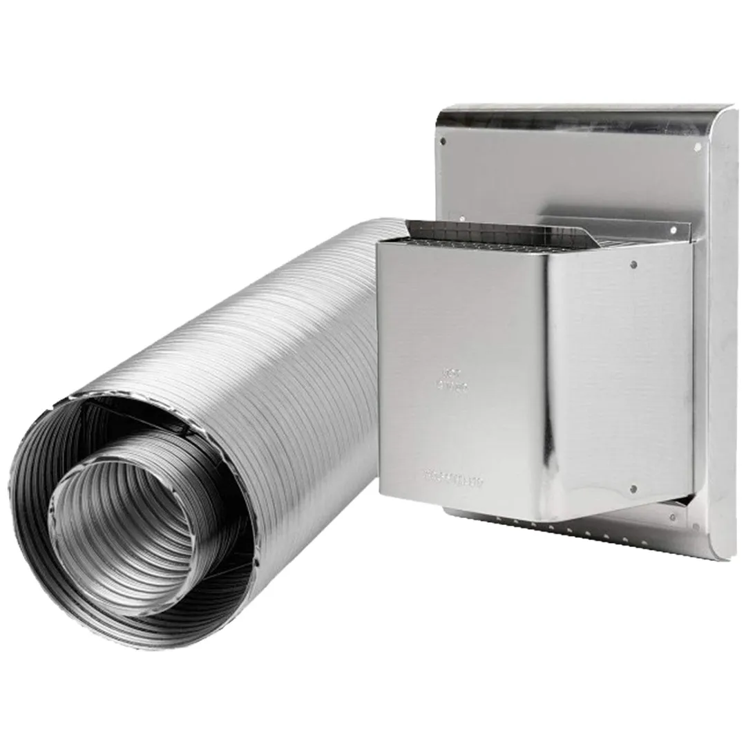 CONTINENTAL CONTINENTAL Flexible Top Vent Kit For 4" x 7" Direct Vent Fireplaces CONTINENTAL CONTINENTAL Flexible Top Vent Kit For 4" x 7" Direct Vent Fireplaces