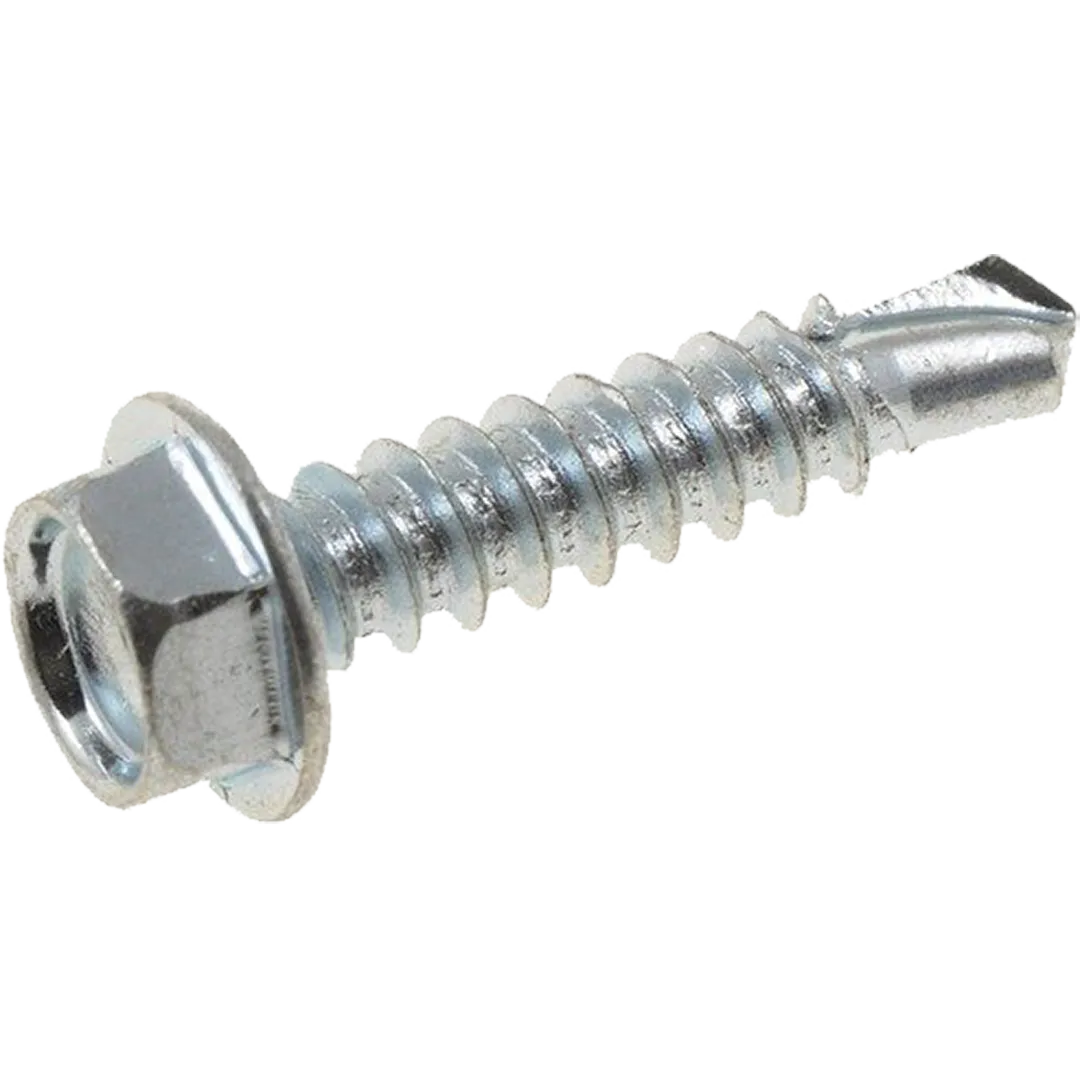 Indented Hex Washer Self Drilling Screws Indented Hex Washer Self Drilling Screws