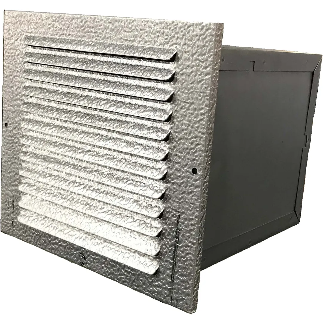 REVERSOMATIC REVERSOMATIC 8" Aluminum Leak-Proof Single Exhaust Wallbox