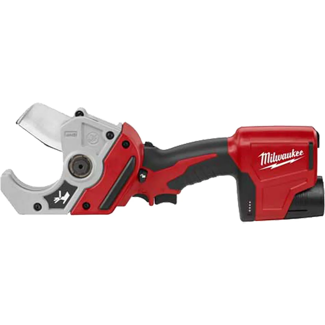MILWAUKEE MILWAUKEE M12 Cordless Plastic Pipe Shear Kit MILWAUKEE MILWAUKEE M12 Cordless Plastic Pipe Shear Kit