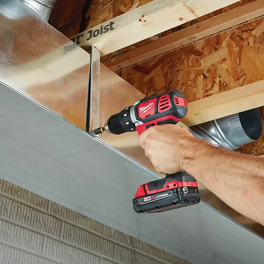 MILWAUKEE MILWAUKEE M18 1/2" Cordless Compact Drill Drive Kit MILWAUKEE MILWAUKEE M18 1/2" Cordless Compact Drill Drive Kit