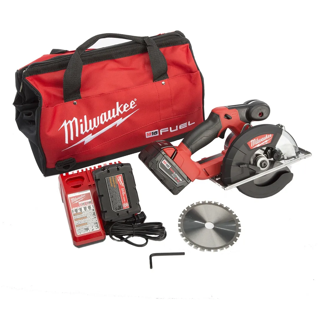 MILWAUKEE MILWAUKEE M18 5 3/8 Cordless Metal Saw Kit MILWAUKEE MILWAUKEE M18 5 3/8 Cordless Metal Saw Kit