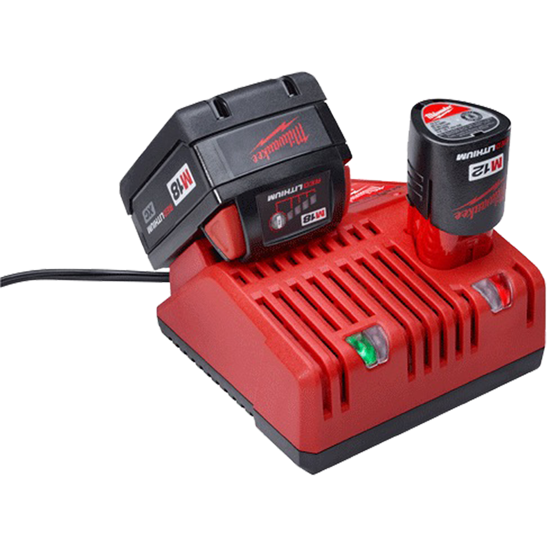 MILWAUKEE MILWAUKEE M18 & M12 Multi-Voltage Battery Charger