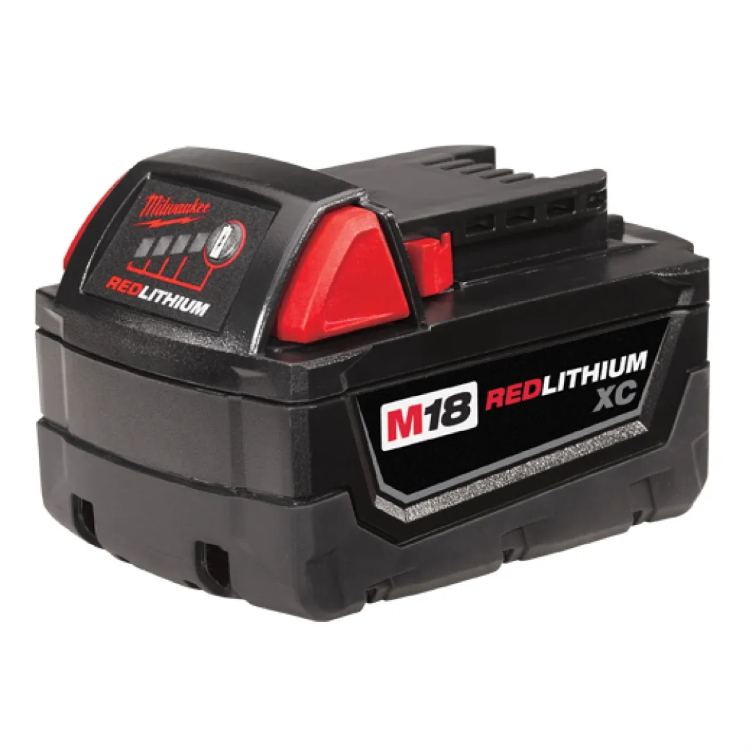 MILWAUKEE MILWAUKEE M18 REDLITHIUM XC Extended Capacity Battery MILWAUKEE MILWAUKEE M18 REDLITHIUM XC Extended Capacity Battery