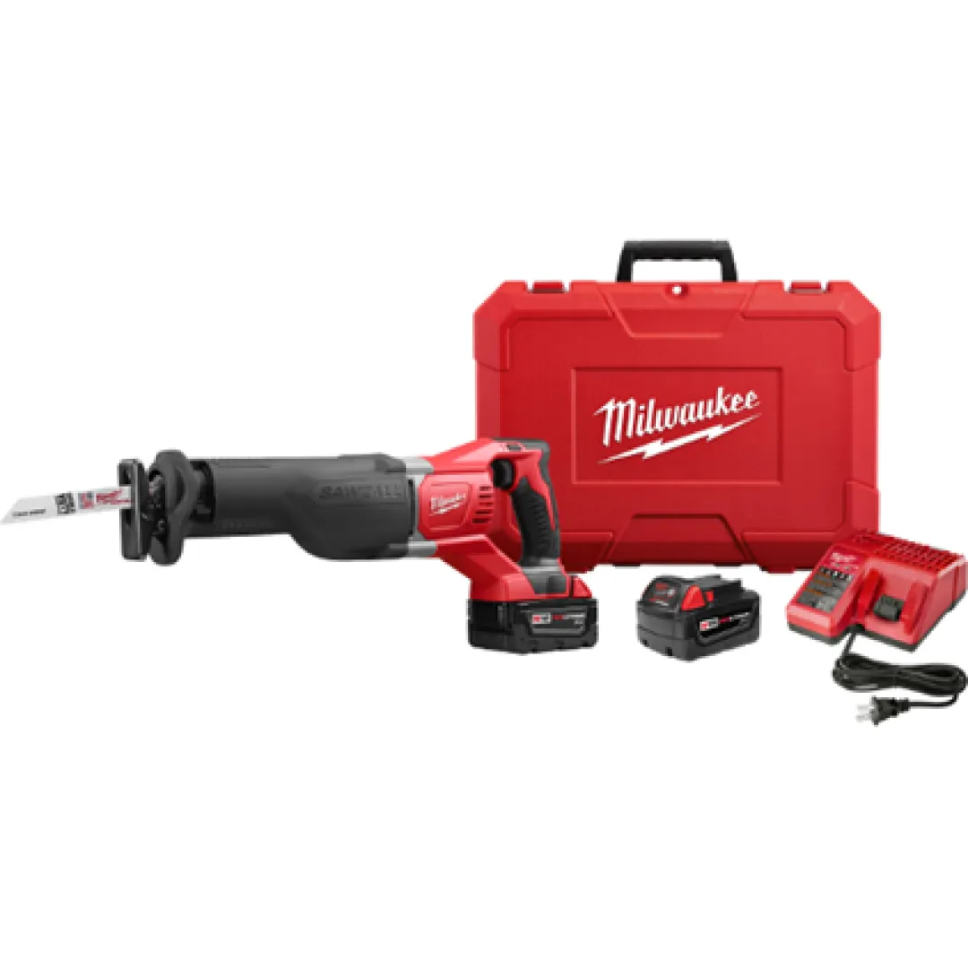 MILWAUKEE MILWAUKEE M18 SAWZALL Cordless Recip Saw Kit MILWAUKEE MILWAUKEE M18 SAWZALL Cordless Recip Saw Kit