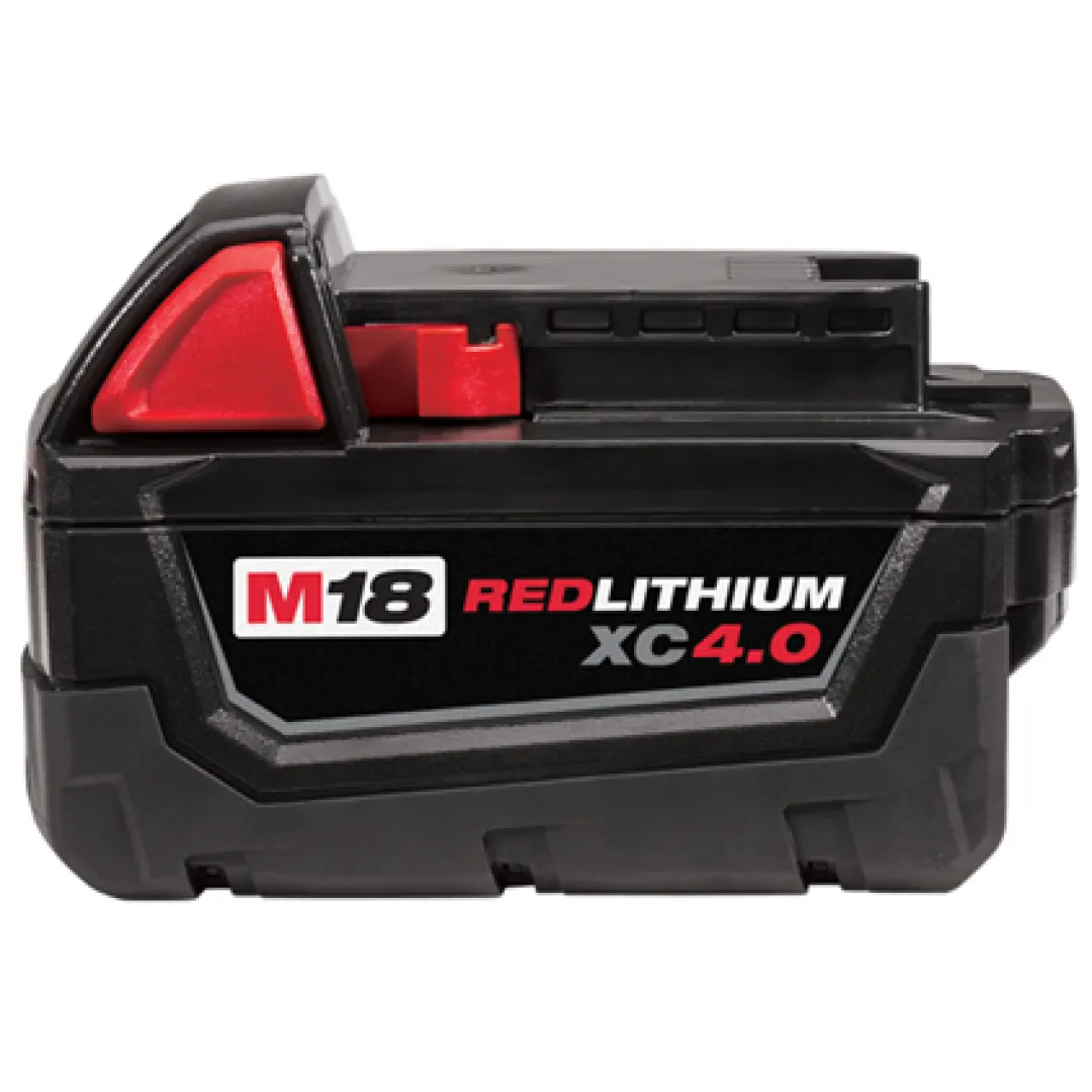 MILWAUKEE MILWAUKEE M18 REDLITHIUM XC 4.0 Extended Capacity Battery MILWAUKEE MILWAUKEE M18 REDLITHIUM XC 4.0 Extended Capacity Battery