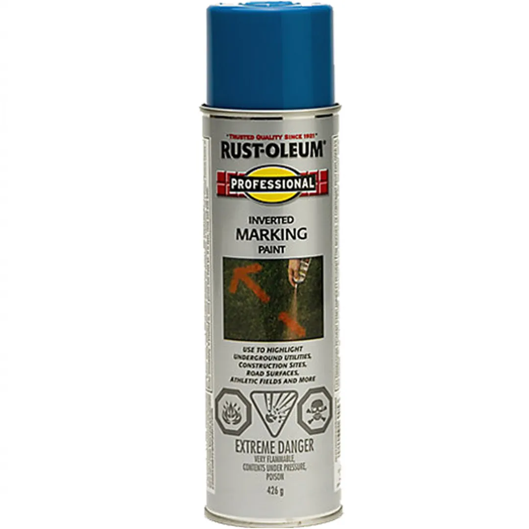 RUST-OLEUM RUST-OLEUM Professional Inverted Marking Spray Paint RUST-OLEUM RUST-OLEUM Professional Inverted Marking Spray Paint
