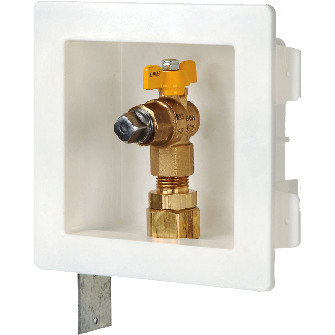 Recessed Gas Outlet Box Kit With Xr Fitting Gastite Metalworks Hvac Superstores