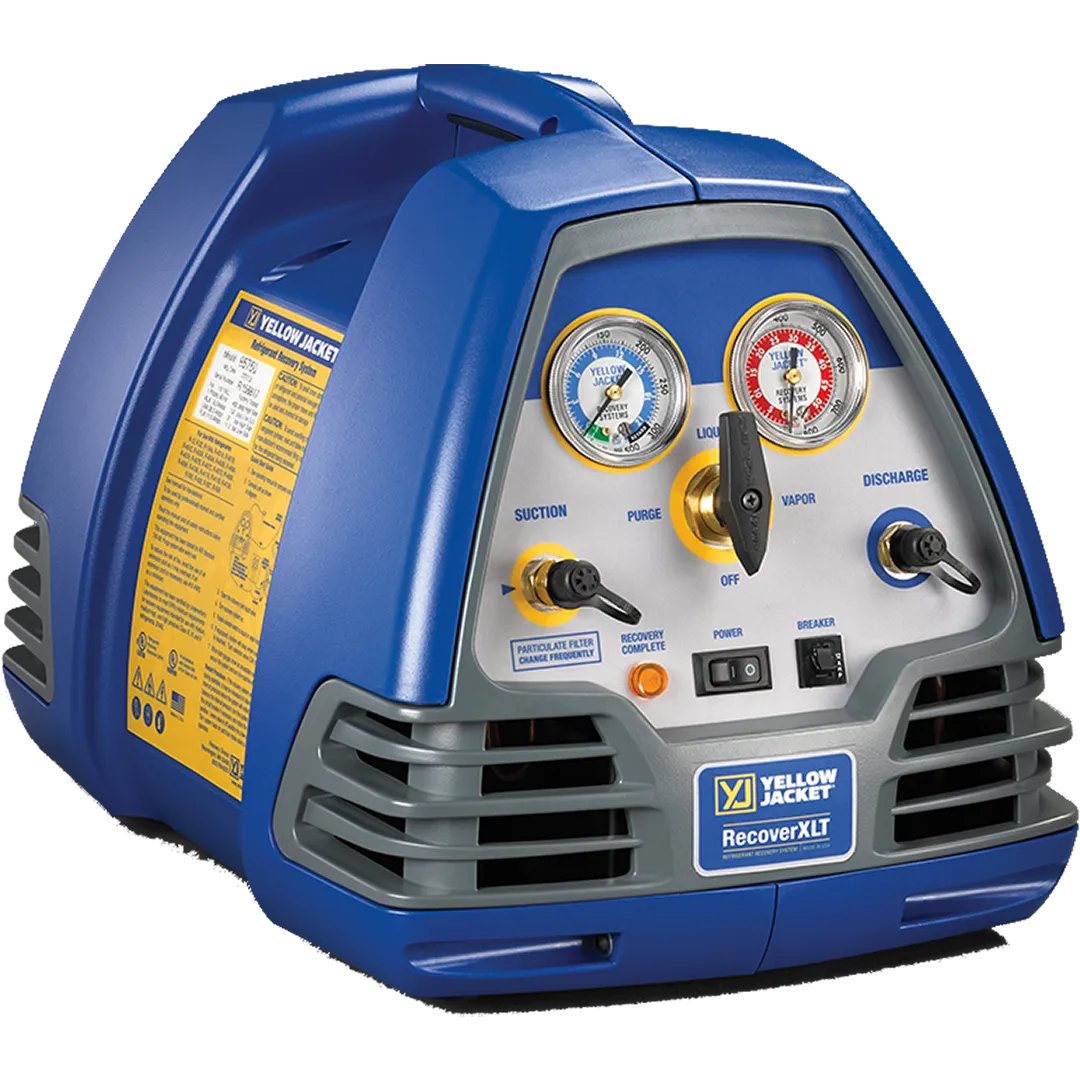 YELLOW JACKET YELLOW JACKET RECOVERXLT Recovery Unit With Tank Overfill Switch