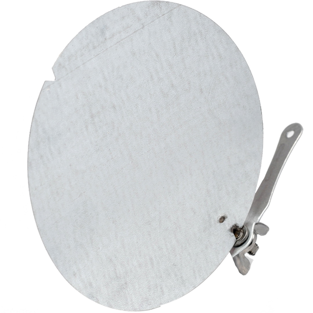 Round Steel Volume Damper With Handle
