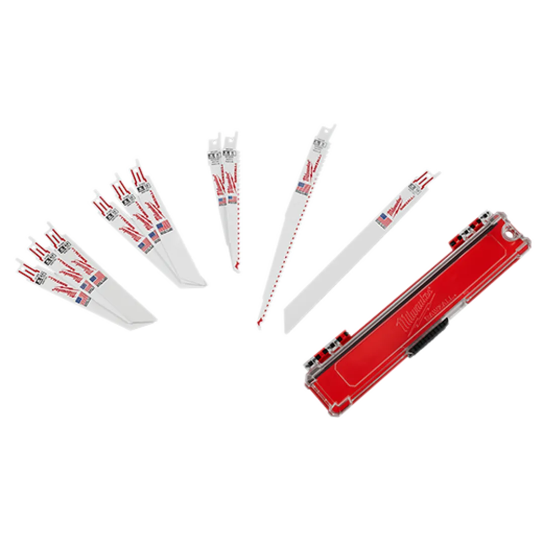 MILWAUKEE MILWAUKEE SAWZALL General Purpose Blade Set - 10 Pieces MILWAUKEE MILWAUKEE SAWZALL General Purpose Blade Set - 10 Pieces