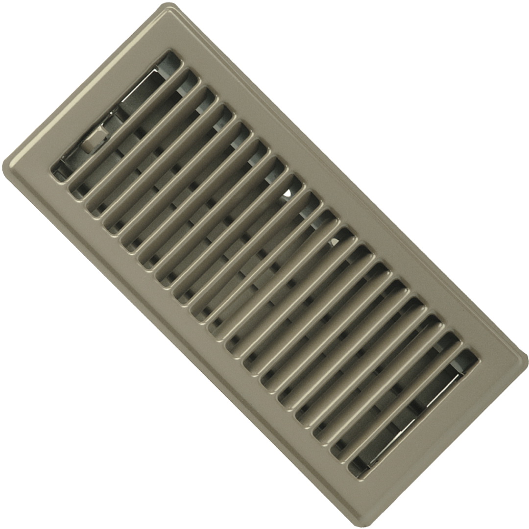 Single Deflection Steel Floor Register Shop Grilles & Registers