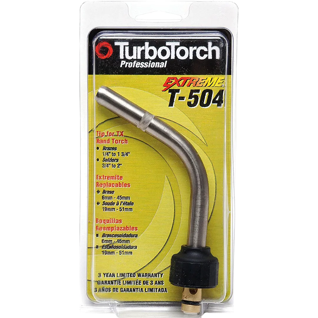 TURBOTORCH TURBOTORCH Turbo Extreme Self Lighting Torch Tip For TX-504 TURBOTORCH TURBOTORCH Turbo Extreme Self Lighting Torch Tip For TX-504