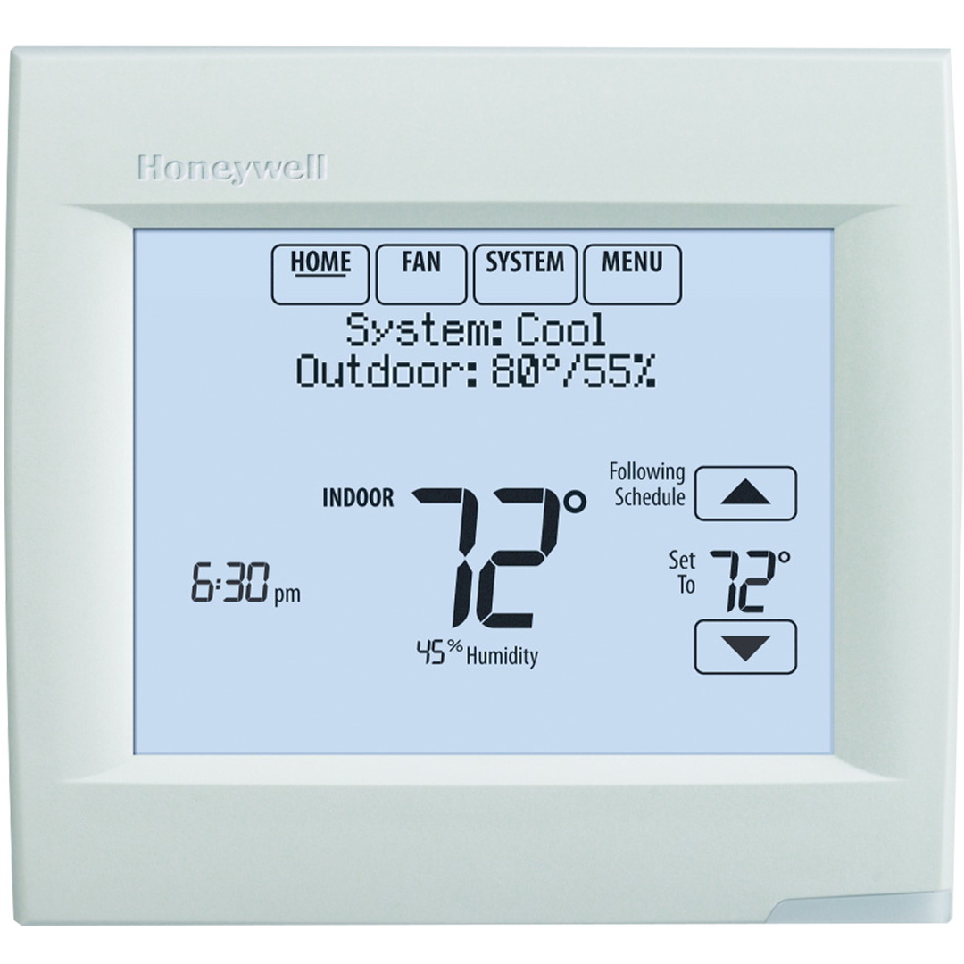 HONEYWELL HONEYWELL VisionPRO 8000 Programmable Wi-Fi Touchscreen Thermostat With Redlink