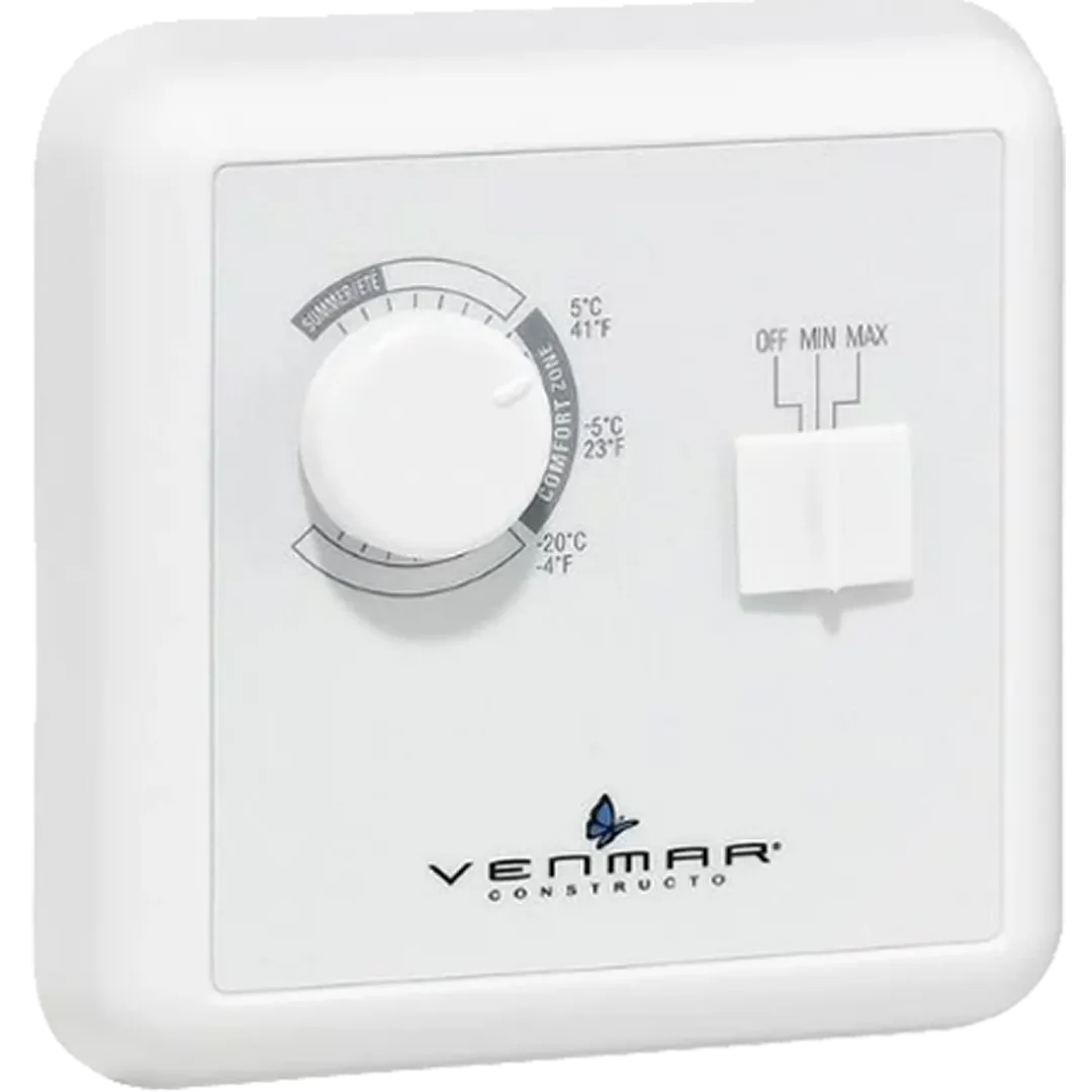 VENMAR VENMAR Wall Control For Constructo Air Exchangers VENMAR VENMAR Wall Control For Constructo Air Exchangers