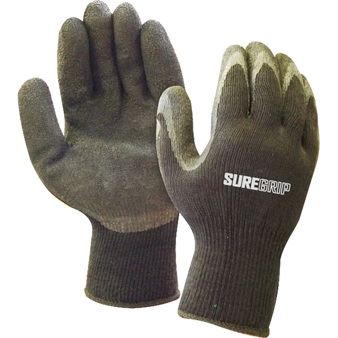 MCCORDICK MCCORDICK Workhorse Fleece Lined Knit Gloves With Rubber Palm MCCORDICK MCCORDICK Workhorse Fleece Lined Knit Gloves With Rubber Palm