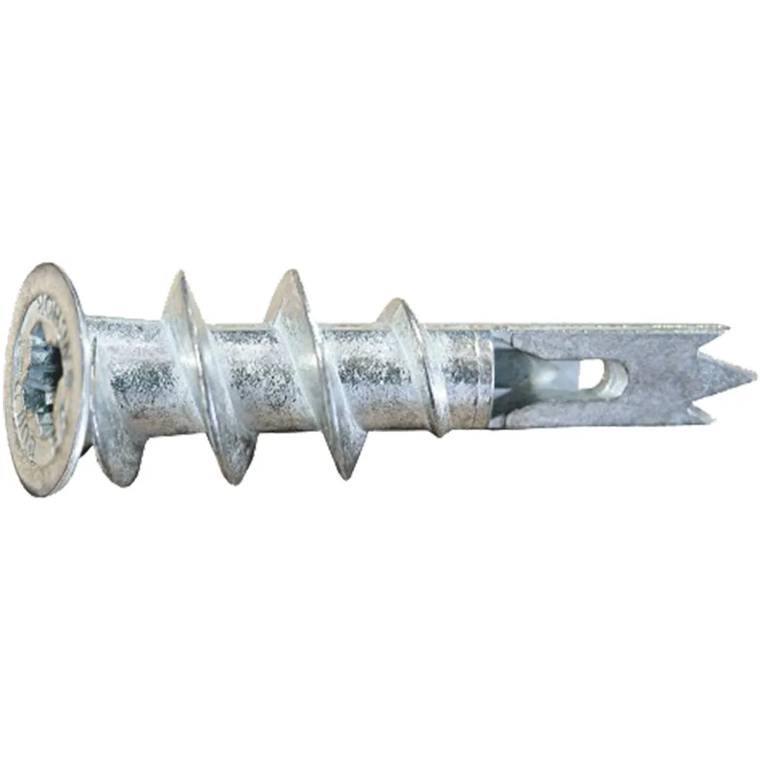 HPAULIN HPAULIN Zinc Plated Self-Drilling Drywall Screw Anchors - 150 Pack HPAULIN HPAULIN Zinc Plated Self-Drilling Drywall Screw Anchors - 150 Pack