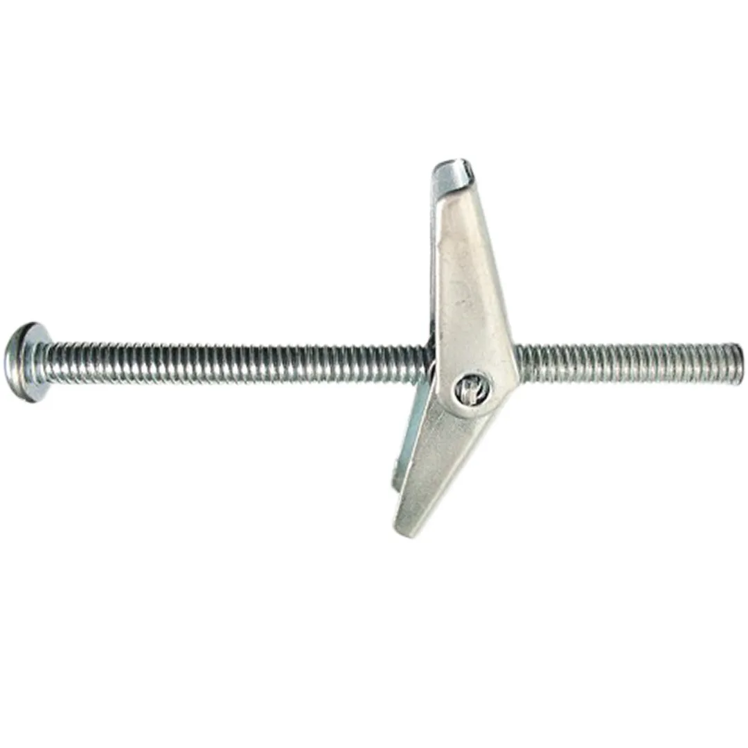 HPAULIN HPAULIN Zinc Plated Toggle Bolt Anchors - 50 Pack HPAULIN HPAULIN Zinc Plated Toggle Bolt Anchors - 50 Pack