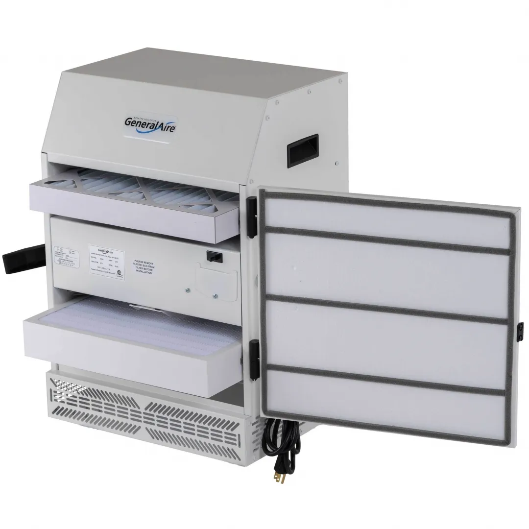 GENERALAIRE GENERALAIRE 400 Series Whole Home HEPA Air Cleaner - Duct Mounted GENERALAIRE GENERALAIRE 400 Series Whole Home HEPA Air Cleaner - Duct Mounted