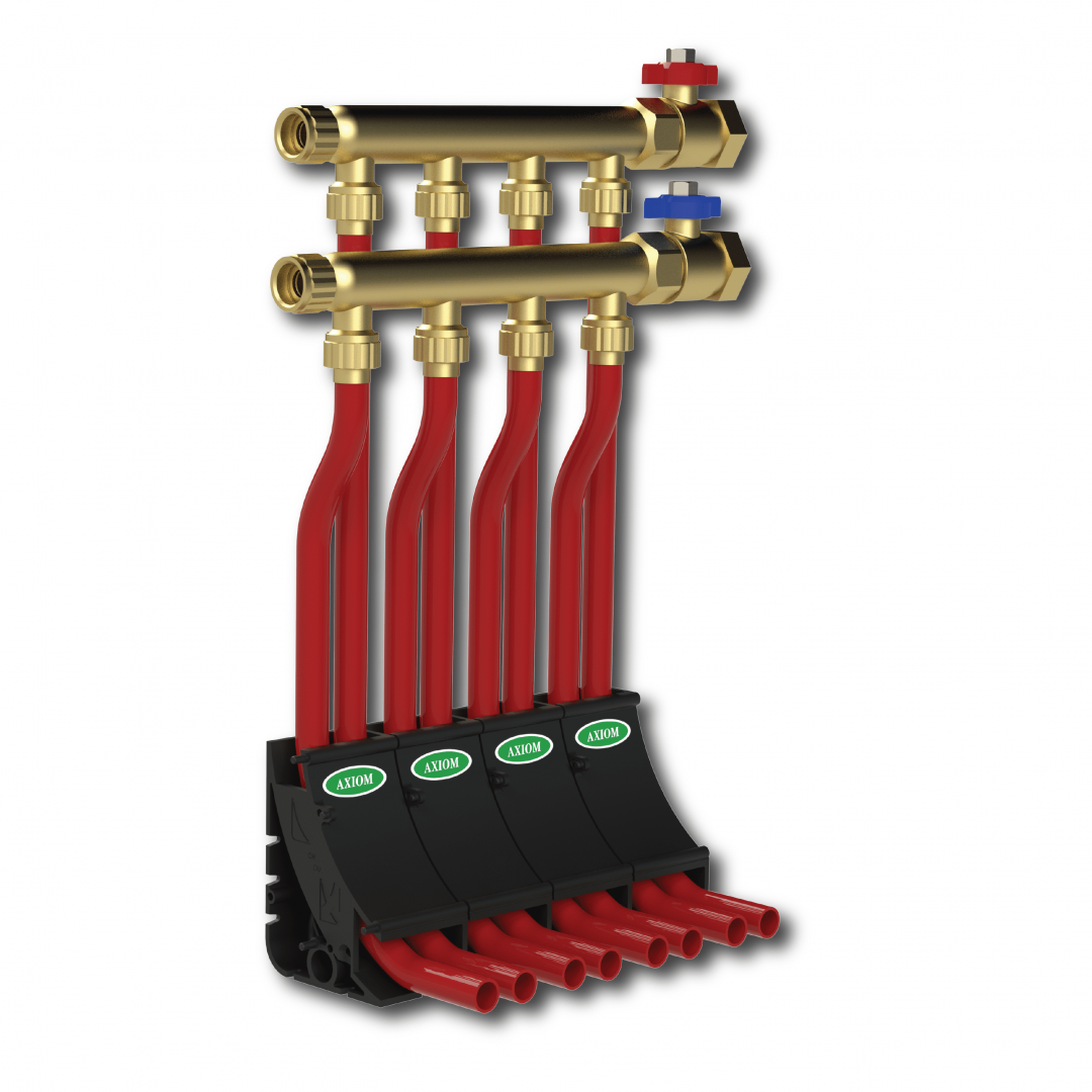 AXIOM Axiom PEX-Jr Radiant Tubing Organizer For 2 PEX Tubes Up To 1/2"