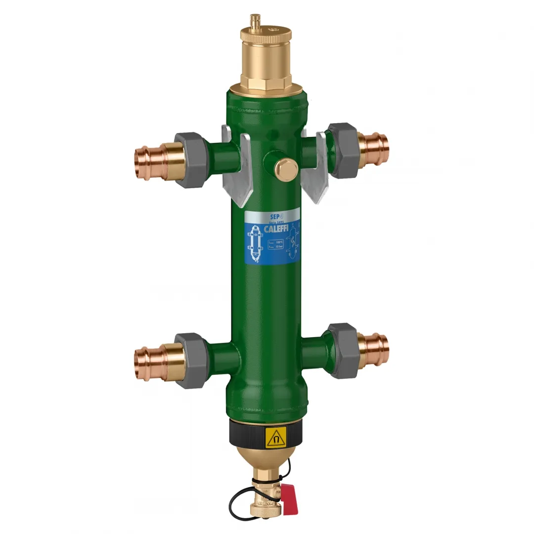 CALEFFI CALEFFI SEP4 4-in-1 Hydraulic Separators - Press CALEFFI CALEFFI SEP4 4-in-1 Hydraulic Separators - Press