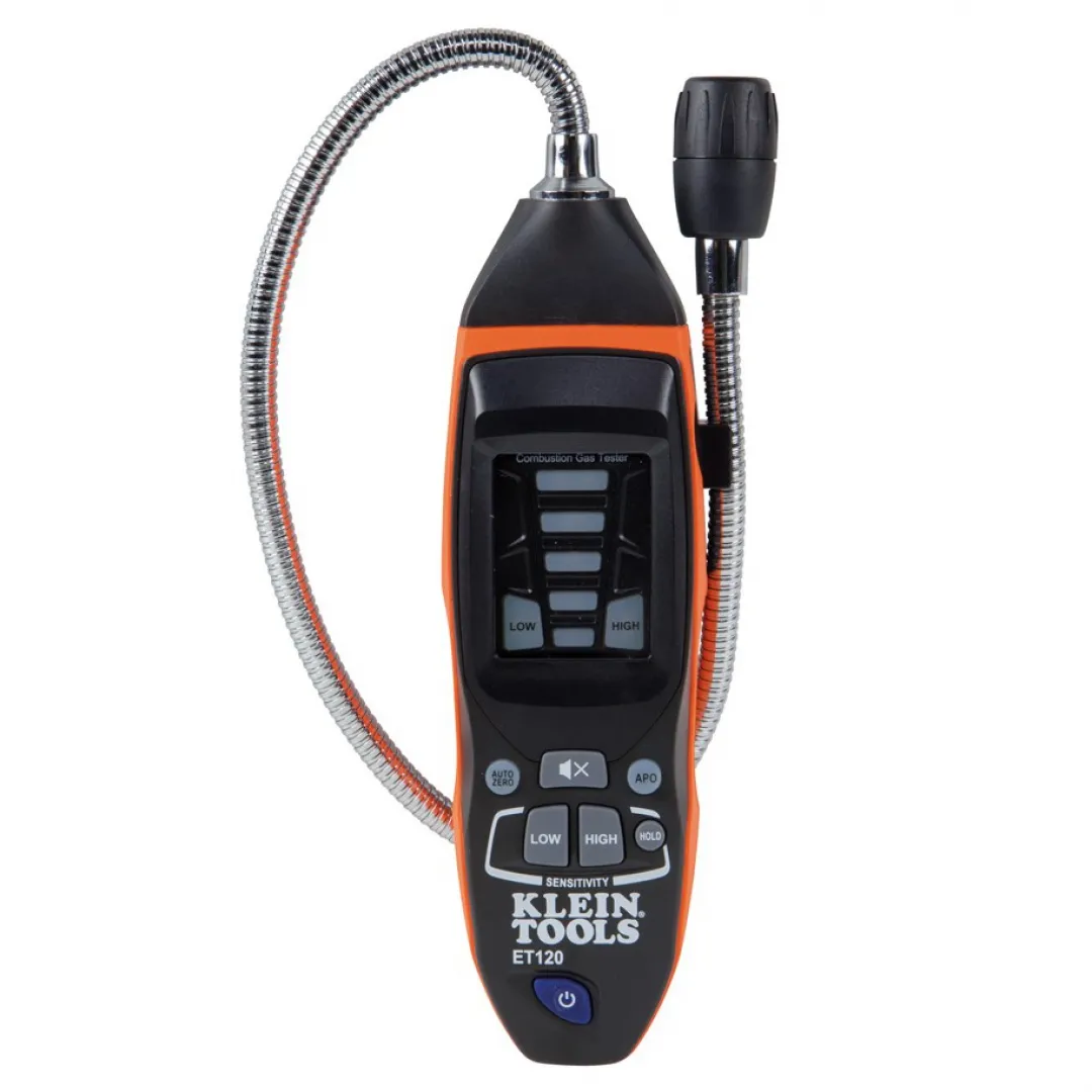 KLEIN TOOLS KLEIN TOOLS ET120 Digital Combustible Gas Leak Detector KLEIN TOOLS KLEIN TOOLS ET120 Digital Combustible Gas Leak Detector