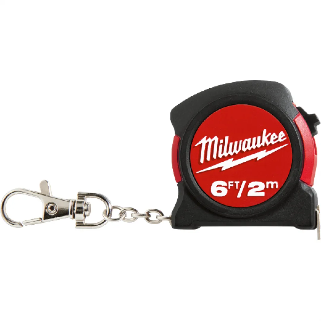 MILWAUKEE MILWAUKEE Keychain Tape Measure - 6 ft. MILWAUKEE MILWAUKEE Keychain Tape Measure - 6 ft.