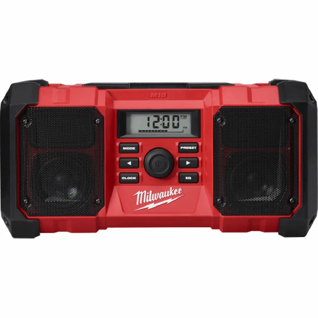 MILWAUKEE MILWAUKEE M18 Jobsite Portable Radio MILWAUKEE MILWAUKEE M18 Jobsite Portable Radio