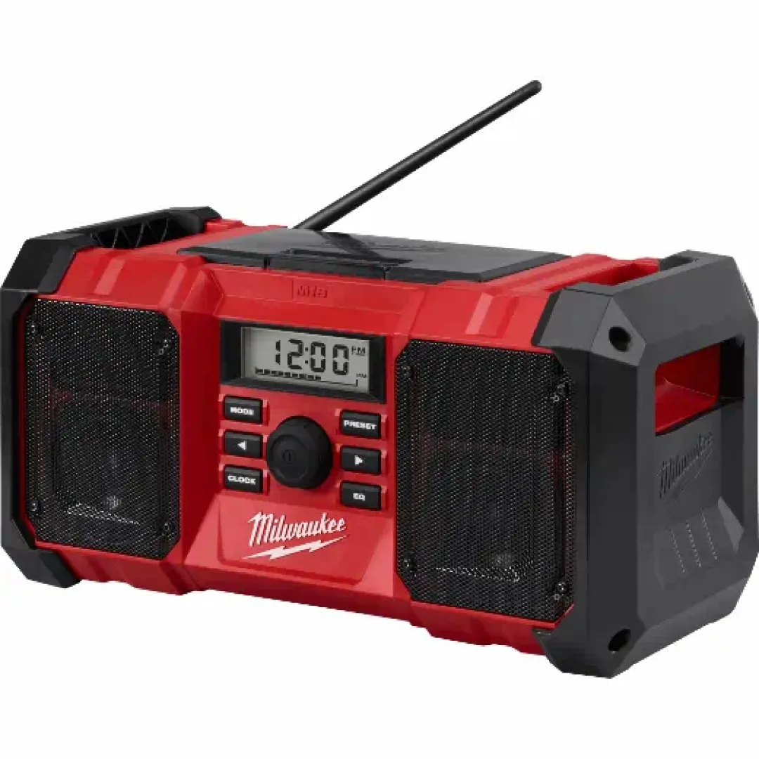 MILWAUKEE MILWAUKEE M18 Jobsite Portable Radio MILWAUKEE MILWAUKEE M18 Jobsite Portable Radio