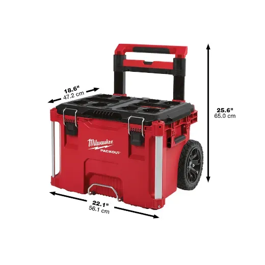MILWAUKEE MILWAUKEE Packout Rolling Tools Box MILWAUKEE MILWAUKEE Packout Rolling Tools Box