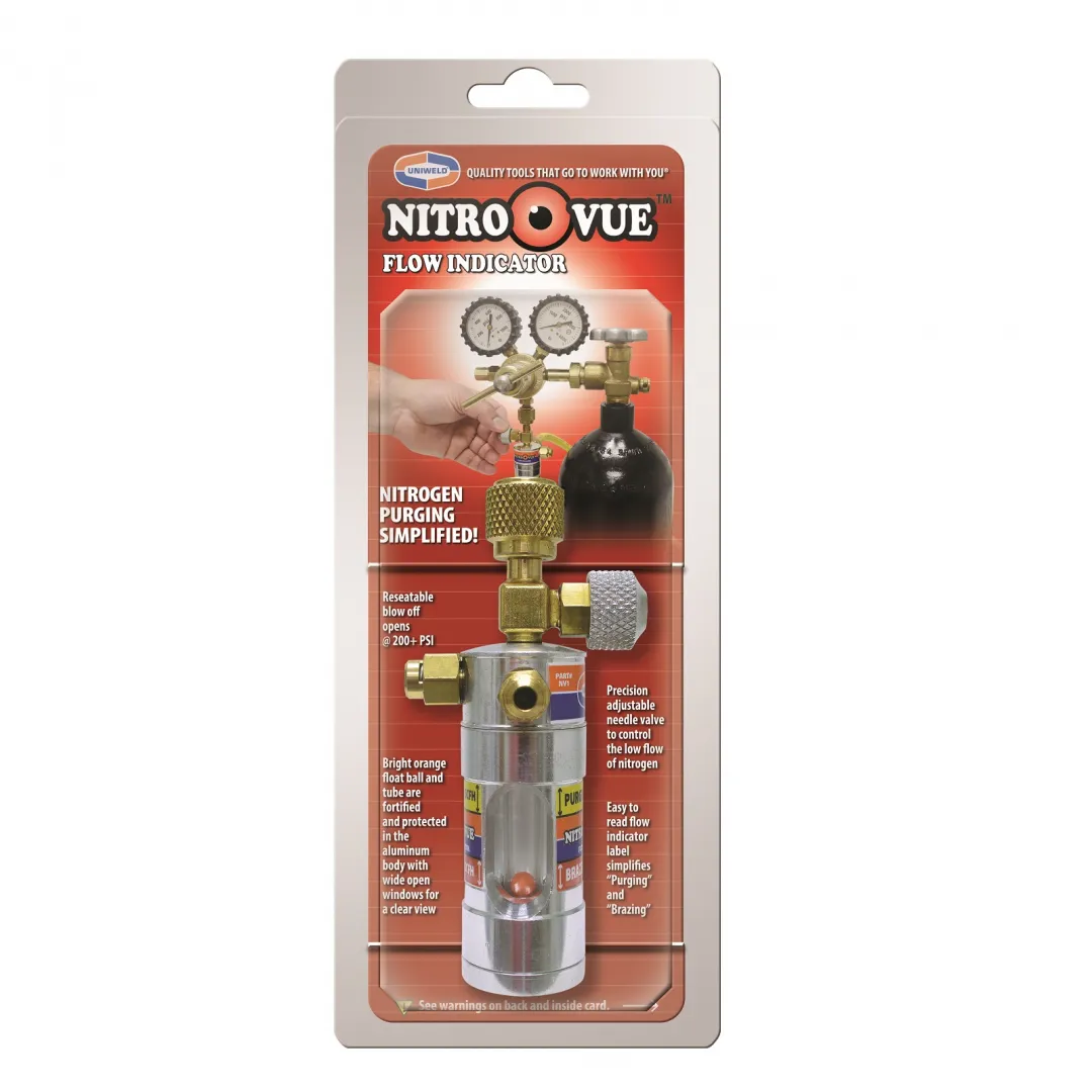 UNIWELD UNIWELD NitroVue Nitrogen Flow Indicator UNIWELD UNIWELD NitroVue Nitrogen Flow Indicator
