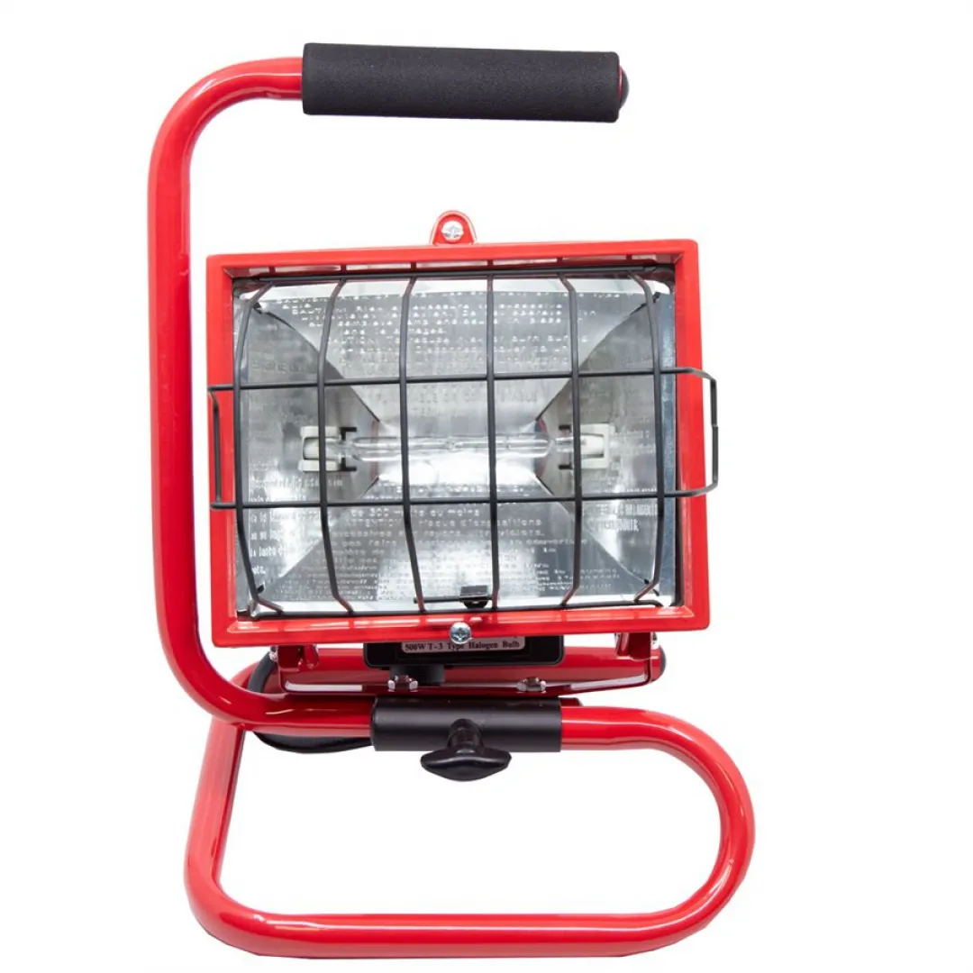Portable Halogen Worklight - 500W