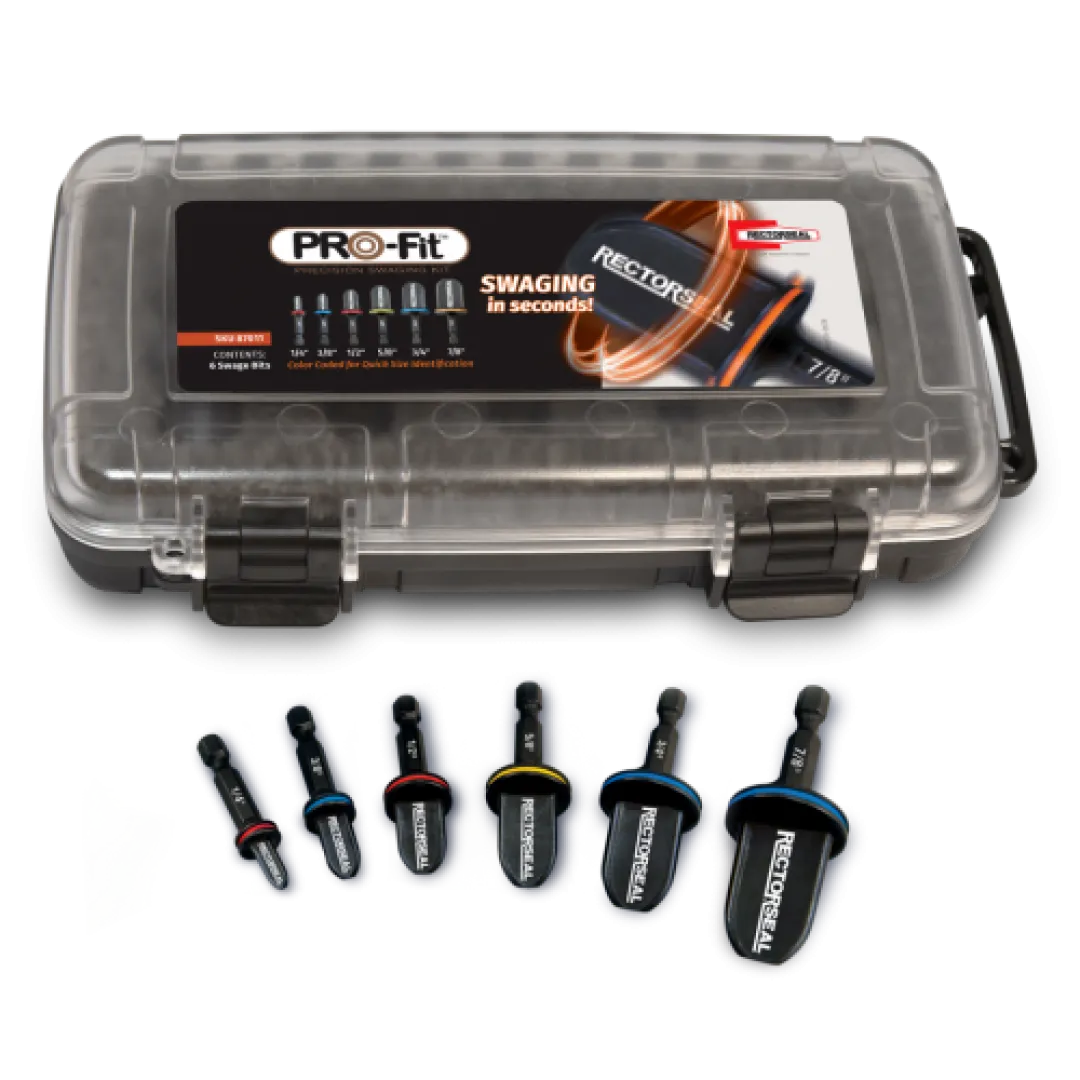 RECTORSEAL RECTORSEAL PRO-FIT Swaging Kit RECTORSEAL RECTORSEAL PRO-FIT Swaging Kit