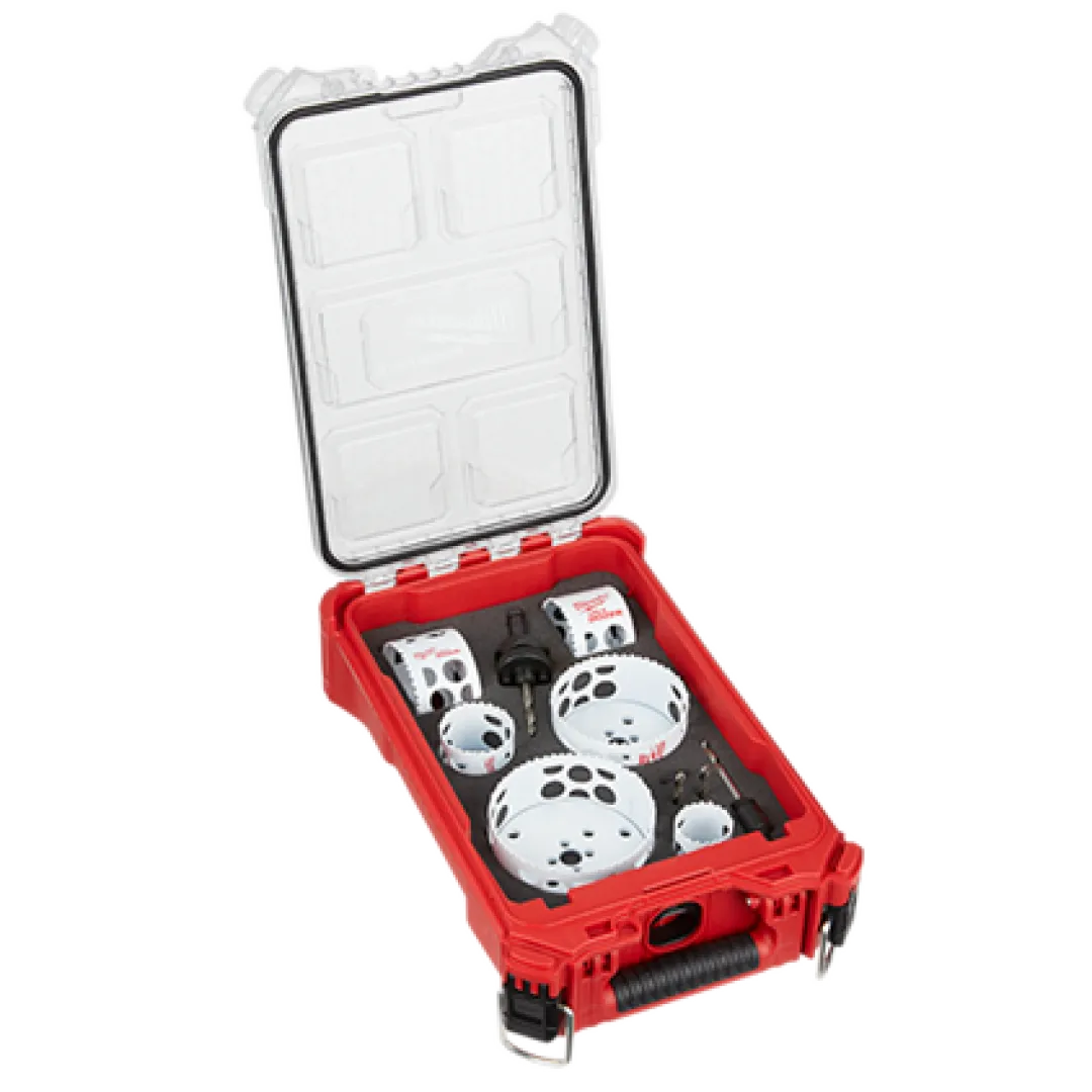 MILWAUKEE MILWAUKEE HOLE DOZER General Purpose Saw Packout Kit - 10 Pieces MILWAUKEE MILWAUKEE HOLE DOZER General Purpose Saw Packout Kit - 10 Pieces