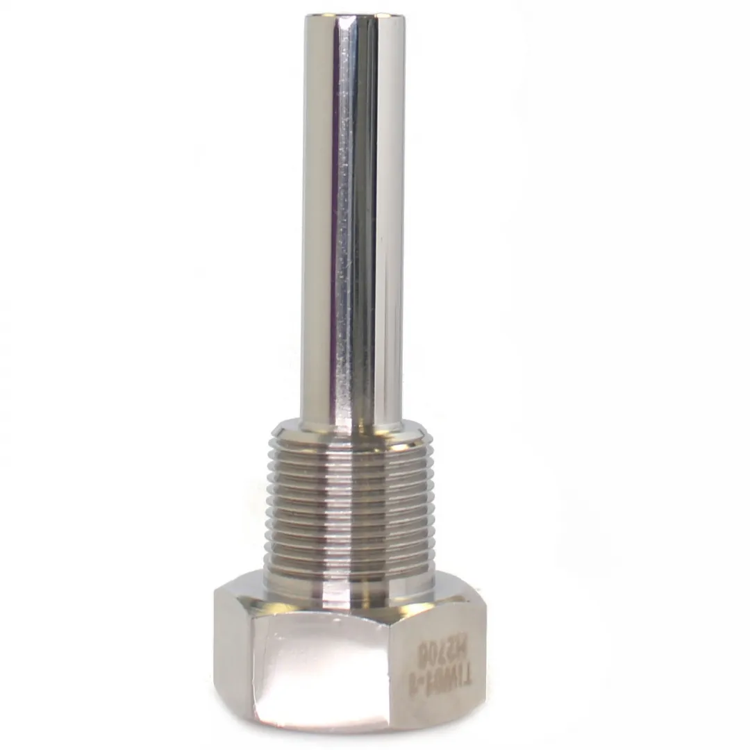 WINTERS WINTERS TIW 3.5" Brass Thermowell For Industrial Thermometers