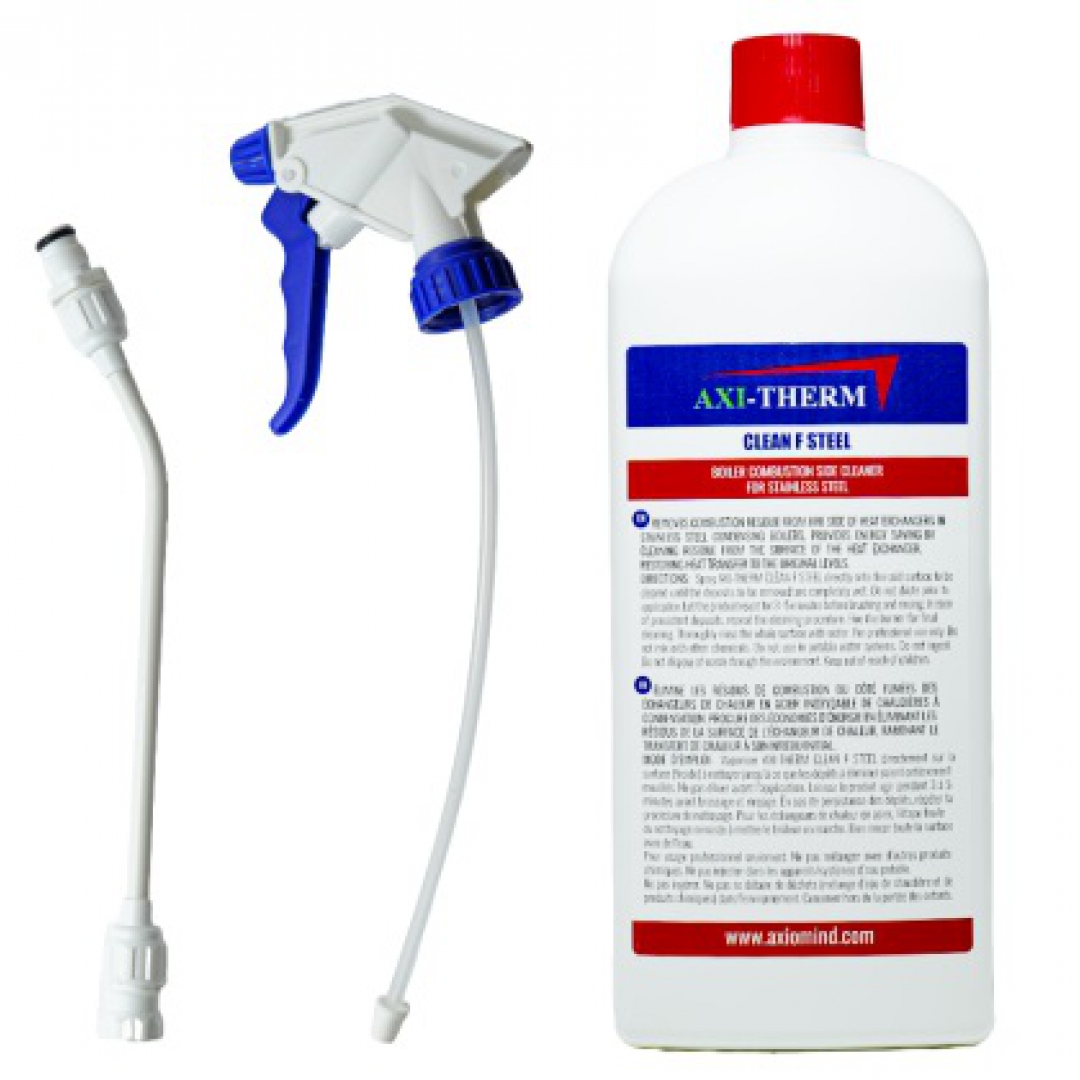 AXIOM Axiom Clean F-Steel Combustion Stainless Steel Heat Exchanger Cleaner