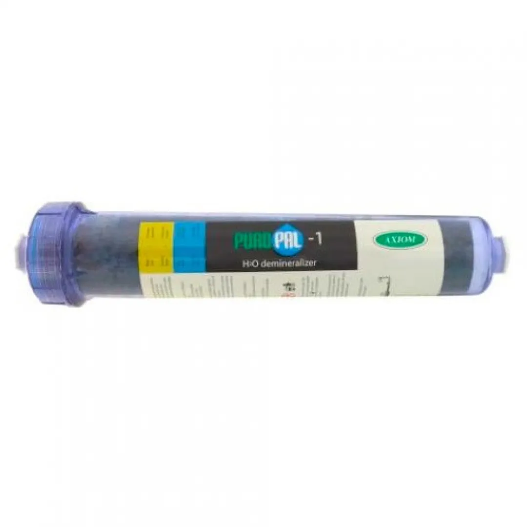 AXIOM Axiom Disposable H2O Demineralizer With Color Changing Resin AXIOM Axiom Disposable H2O Demineralizer With Color Changing Resin