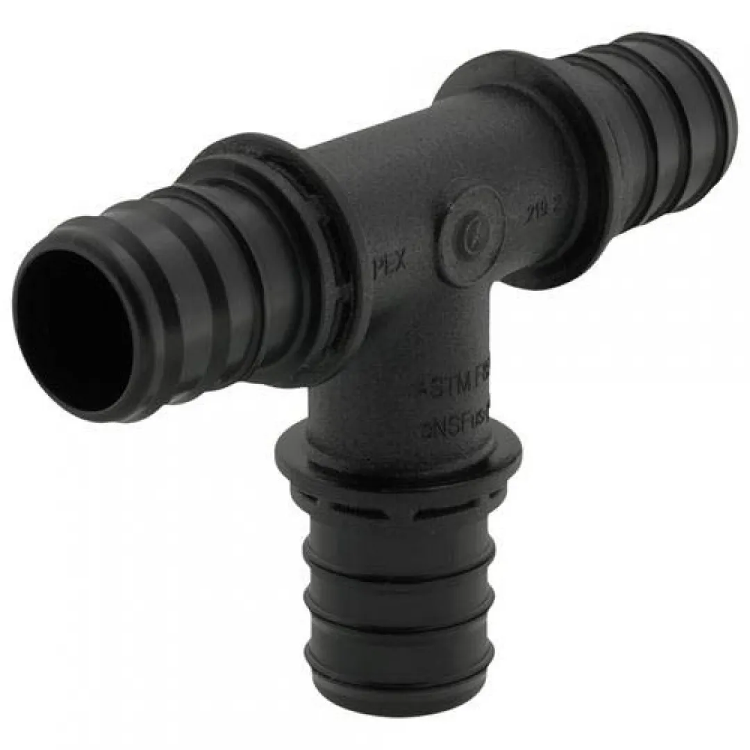 REHAU REHAU EVERLOC+ Polymer Straight Tees REHAU REHAU EVERLOC+ Polymer Straight Tees