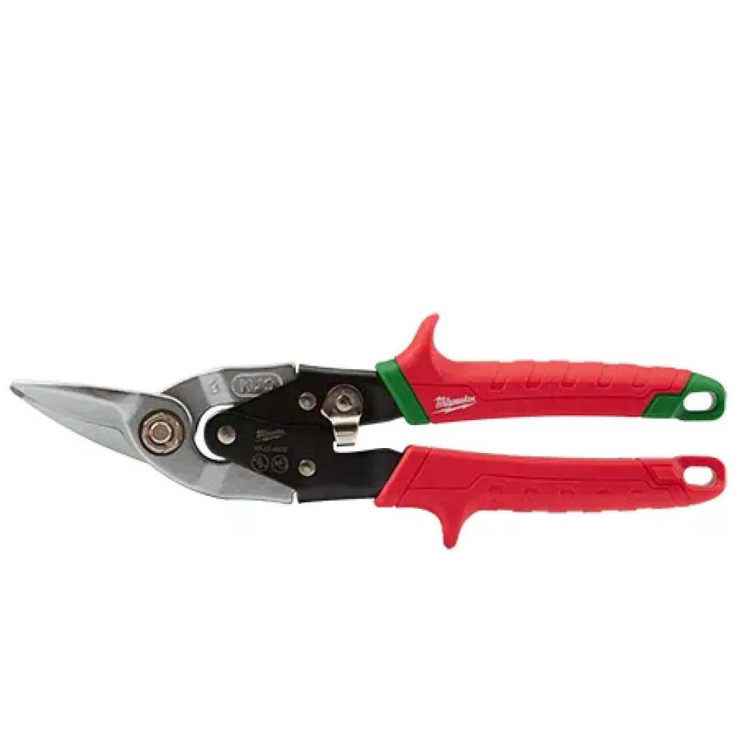 MILWAUKEE MILWAUKEE Right Cutting Aviation Snips MILWAUKEE MILWAUKEE Right Cutting Aviation Snips