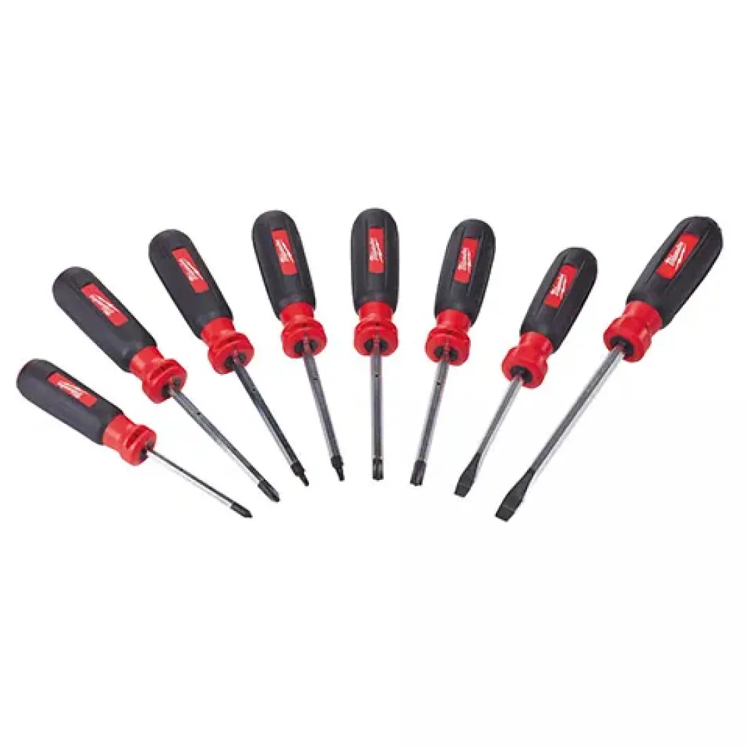 MILWAUKEE MILWAUKEE Screwdriver Set - 8 Pieces MILWAUKEE MILWAUKEE Screwdriver Set - 8 Pieces