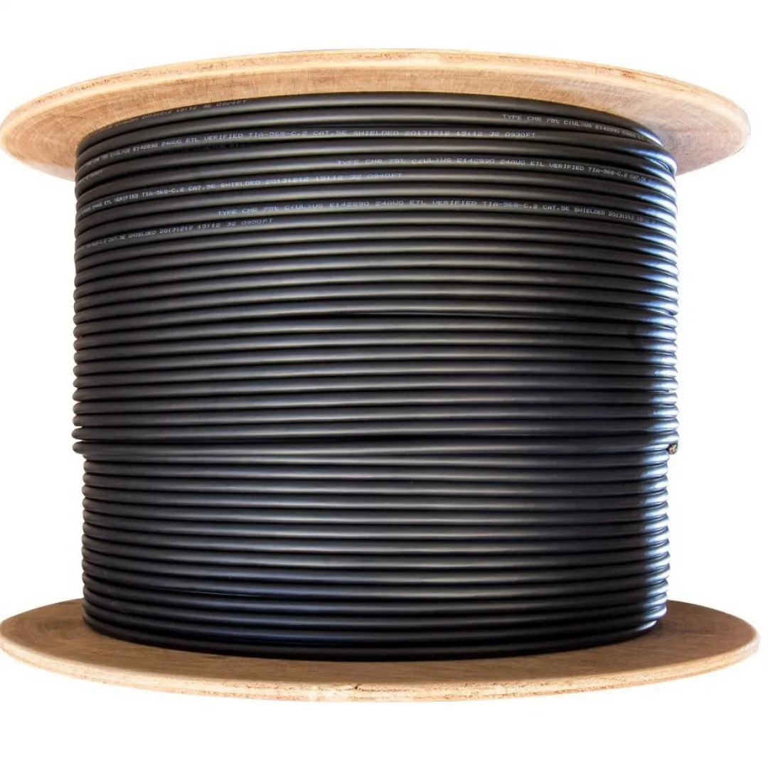 Stranded Bare Copper Wire With Insulated PVC Jacket - Black Stranded Bare Copper Wire With Insulated PVC Jacket - Black