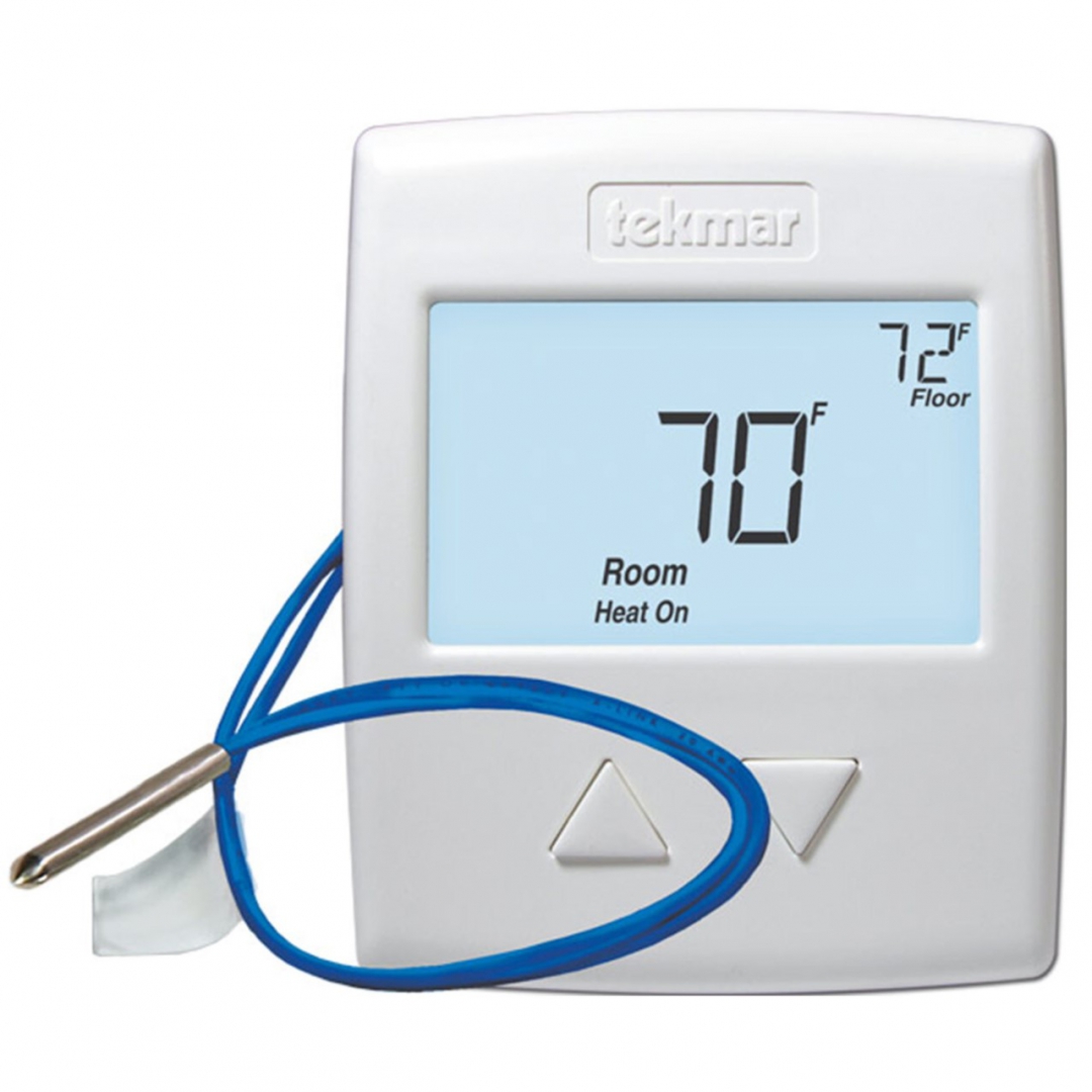 TEKMAR TEKMAR Radiant 1 Stage Heat WiFi Thermostat With Slab Sensor 079